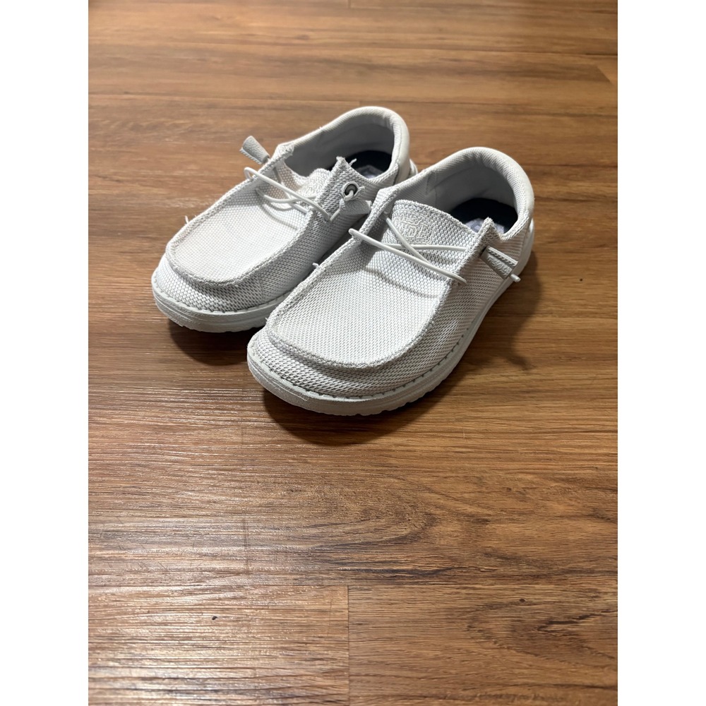 Hey Dude Wendy Funk Mono Grey Women 7 Slip On Loafers Moccasins 40065-030 - Picture 2 of 7